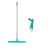 012308 - Vloertrekker wit 55 cm met steel 140 cm