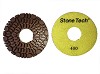 035437 - Koperdisc d.125 QRS # 400 Honing