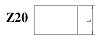 Z20 - Model Z20 x d.80 mm. L=20 mm