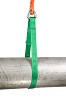 052280 - Hijsband S-4 met triangel 2mtr  2T Groen