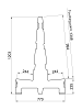 203904 - Deltarack Premium B4L.200/6 2000x770x120