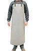 Spatschort 85x110cm Rubber dik grijs